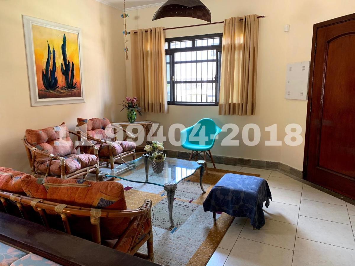 Lindo Sobrado Amarelo -próximo a praia Mongaguá Exterior foto