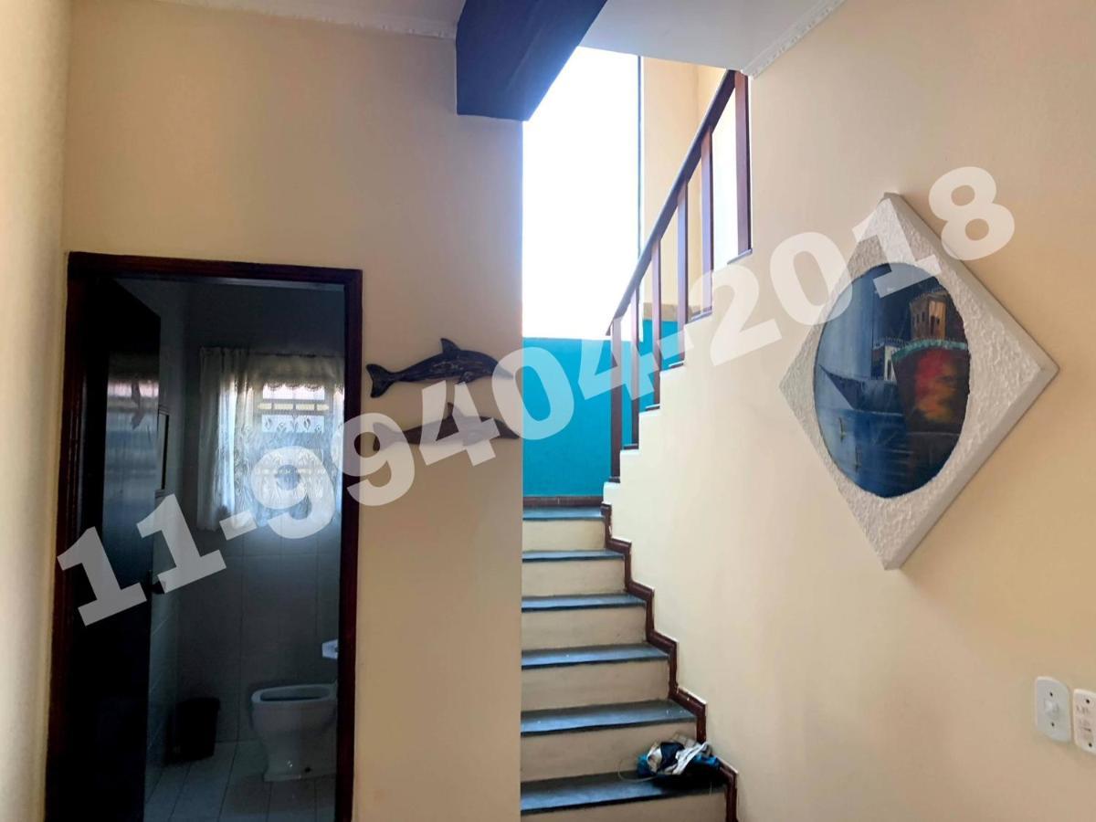 Lindo Sobrado Amarelo -próximo a praia Mongaguá Exterior foto