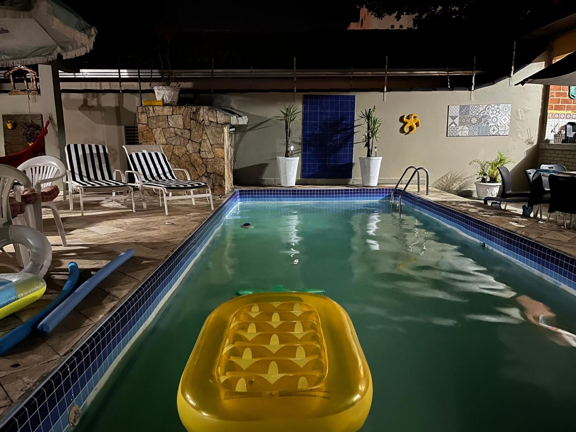 Lindo Sobrado Amarelo -próximo a praia Mongaguá Exterior foto